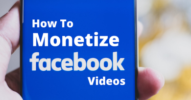 How To Monetize Your Facebook Video