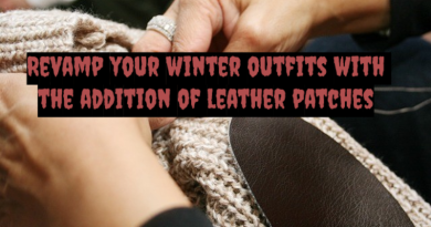 Revamp your winter outfits with the addition of leather patches