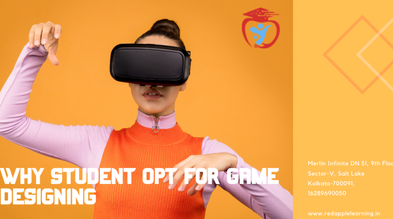 why student opt for game designing