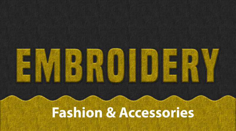 Embroidered Fashion & Accessories