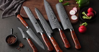 Japanese Damascus Chef knifes set