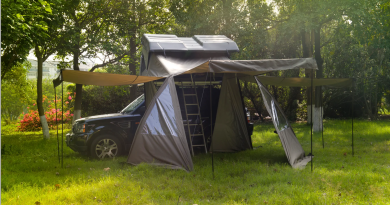 How does a ute roof top tent work
