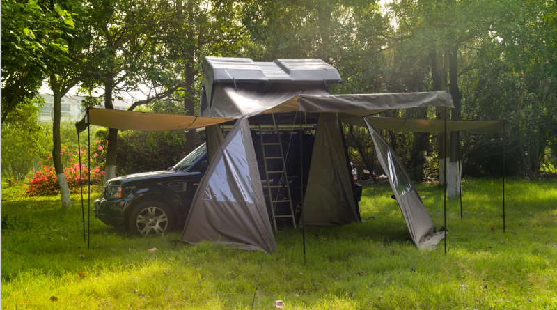 How does a ute roof top tent work
