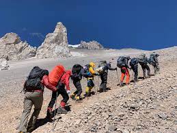 Climbing Aconcagua