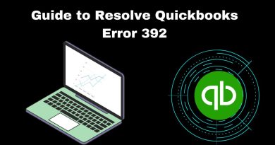Quickbooks Error 392