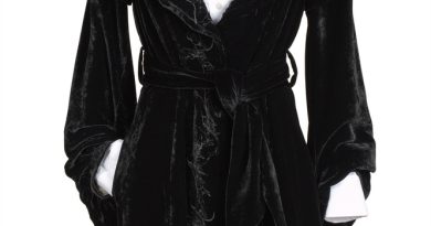Black & White Collar Velvet Dress