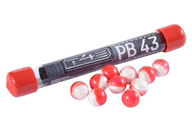 43 caliber pepper balls