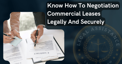 Get To Know How To Negotiation Commercial Leases Legally And Securely