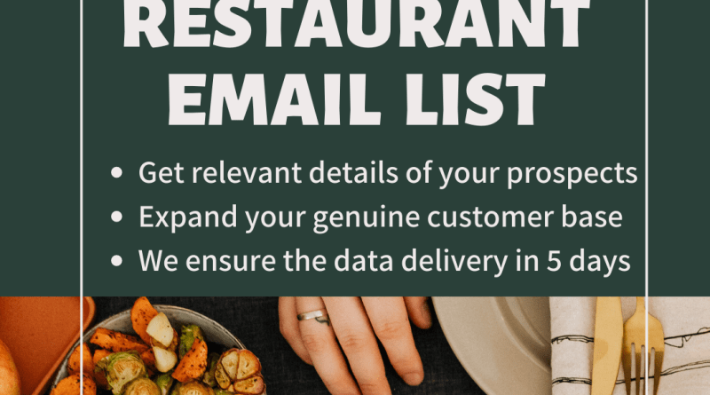 Restaurant Email List