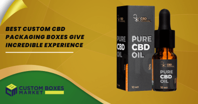 Best Custom CBD Packaging Boxes Give Incredible Experience