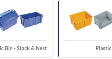Plastic bins