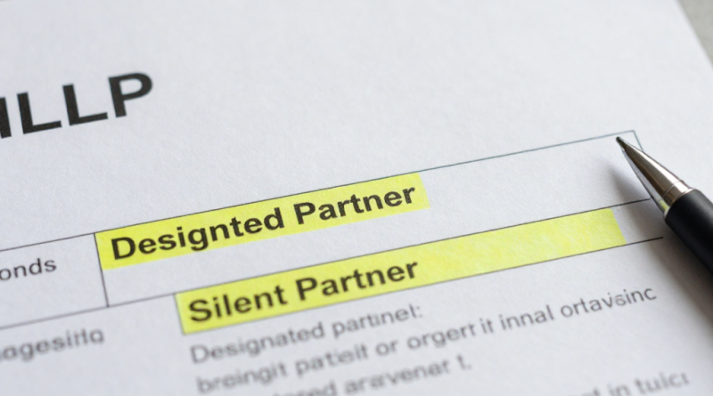 Designated Partner vs Silent Partner in an LLP